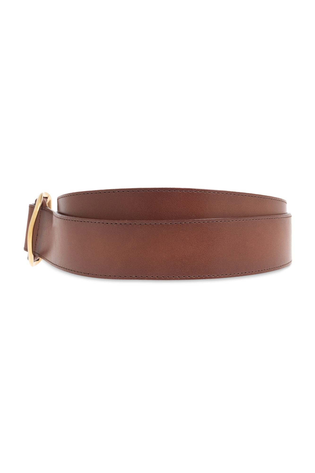 ベルト Saint Laurent SS25 Leather belt (820001AADBP 2447) Oval buckle belt in leather | Saint Laurent | YSL.com